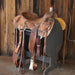 17" USED DIAMOND D RANCH CUTTER SADDLE Saddles - Used Diamond D Custom Saddles