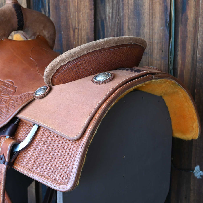 16.5" BOB'S CUSTOM CUTTING SADDLE