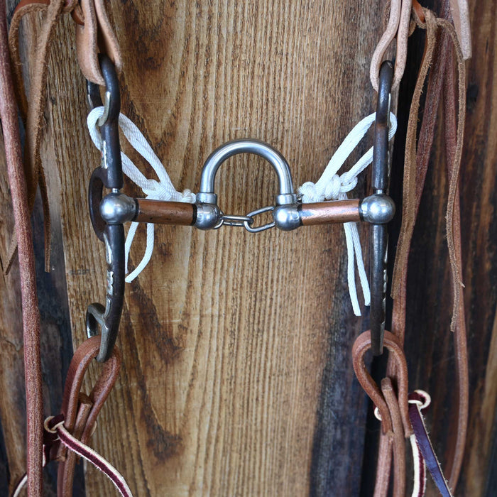 Kerry Kelley Silver Mounted 50 Correction Bridle Rig w/All New Leather