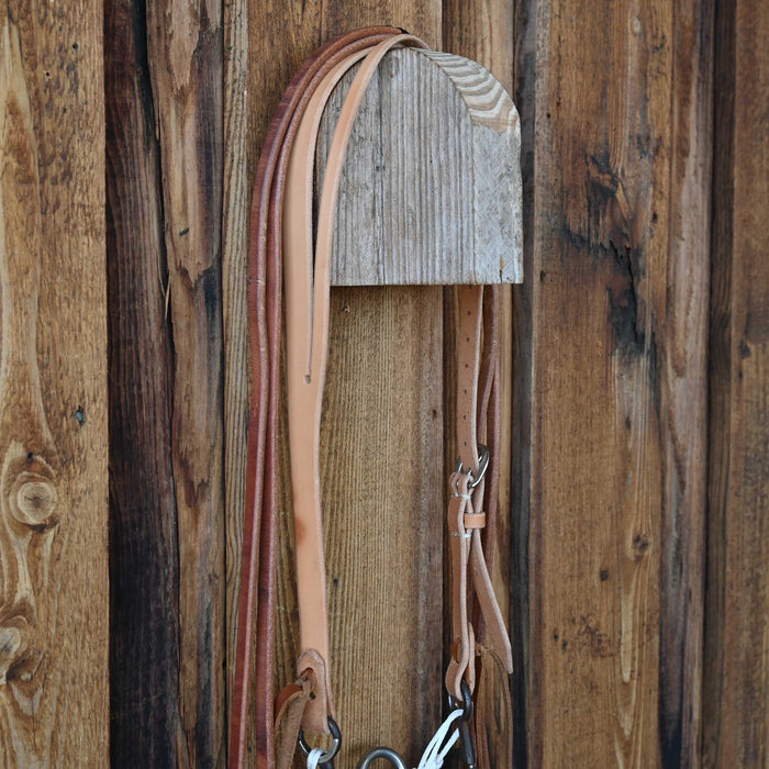 Kerry Kelley Silver Mounted 50 Correction Bridle Rig w/All New Leather