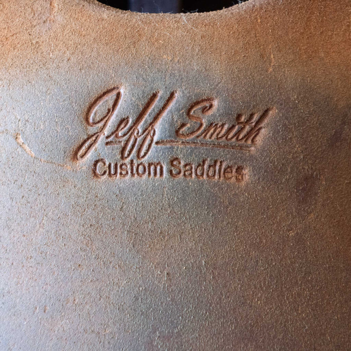16" USED JEFF SMITH COW HORSE SADDLE
