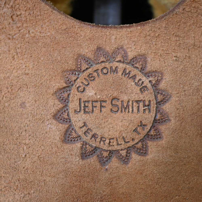 16" USED JEFF SMITH COWBOY SADDLE Saddles - Used Jeff Smith