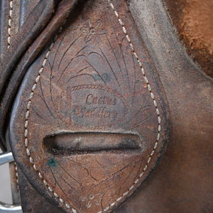 14" USED CACTUS RANCH SADDLE Saddles CACTUS SADDLERY   
