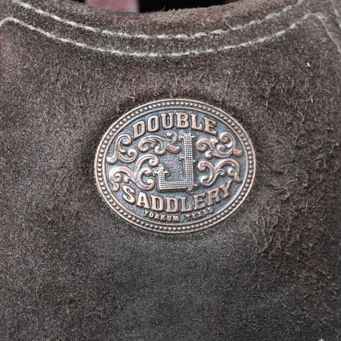 14.5" USED DOUBLE J POZZI PRO BARREL SADDLE