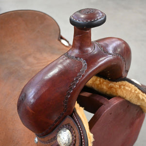 15" USED COATS RANCH CUTTER SADDLE