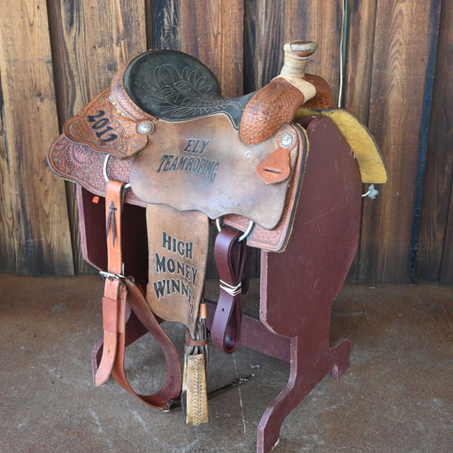 14.5" USED COWBOY CLASSIC TEAM ROPING SADDLE Saddles - Used Cowboy Classic Saddlery