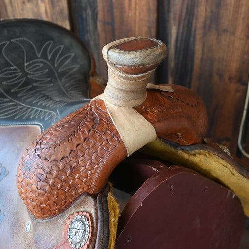 14.5" USED COWBOY CLASSIC TEAM ROPING SADDLE Saddles - Used Cowboy Classic Saddlery