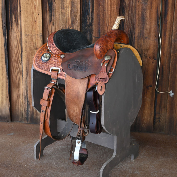 14" USED CIRCLE Y MARTHA JOSEY BARREL SADDLE Saddles - Used Circle Y Saddlery