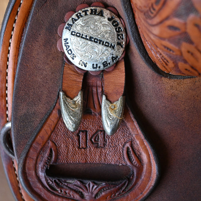 14" USED CIRCLE Y MARTHA JOSEY BARREL SADDLE Saddles - Used Circle Y Saddlery