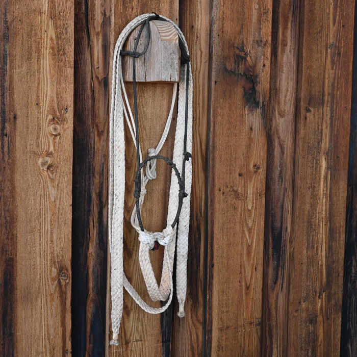Loping Hackamore w/Nylon Single Ear