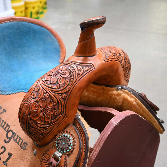 12.5" USED SCOTT THOMAS BARREL SADDLE