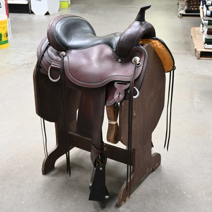 16" USED CIRCLE Y FLEX2 TRAIL SADDLE