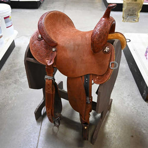 14" USED MARTIN BTR BARREL SADDLE Saddles Martin Saddlery   