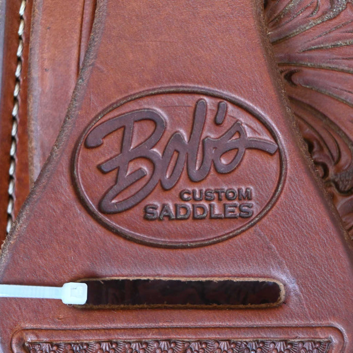 16" USED BOB'S CUSTOM CUTTING SADDLE