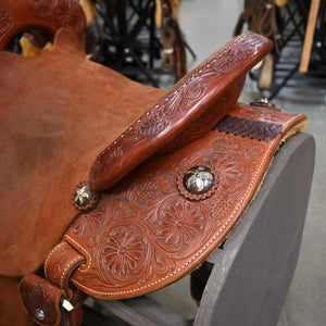 14" USED MARTIN BTR BARREL SADDLE Saddles Martin Saddlery   