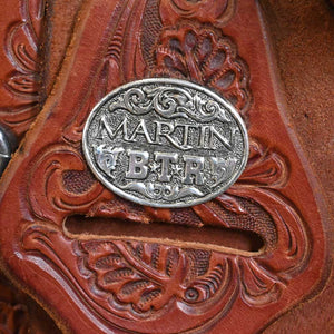 14" USED MARTIN BTR BARREL SADDLE Saddles Martin Saddlery   