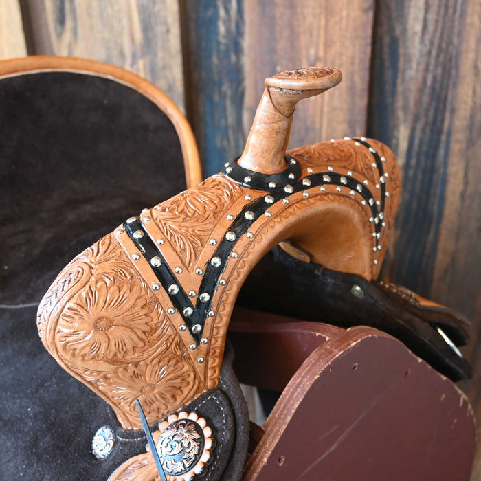 13" SEVEN LIGHTWEIGHT (WOOD TREE) BARREL SADDLE