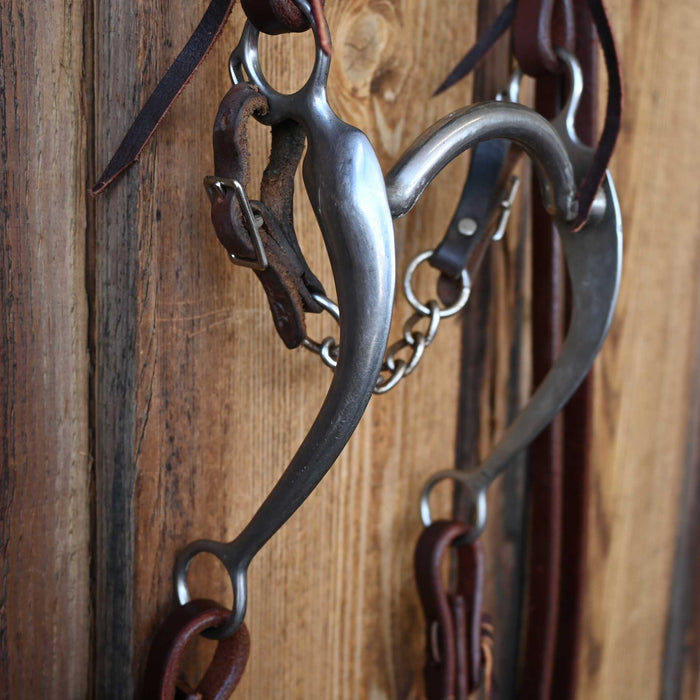 Roy Grazing Bridle Rig w/All New Leather