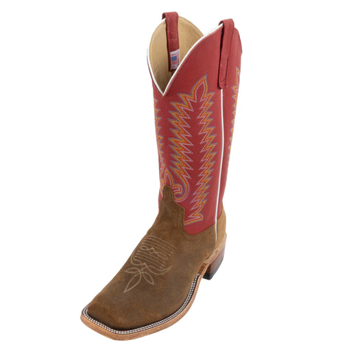 Anderson Bean Men's Camel Waxed Kudu Boot MEN - Footwear - Western Boots Anderson Bean Boot Co.