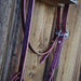 Ross Bullinger 3/4" Purple Stitched Browband Headstall 099 Tack - Headstalls Ross Bullinger