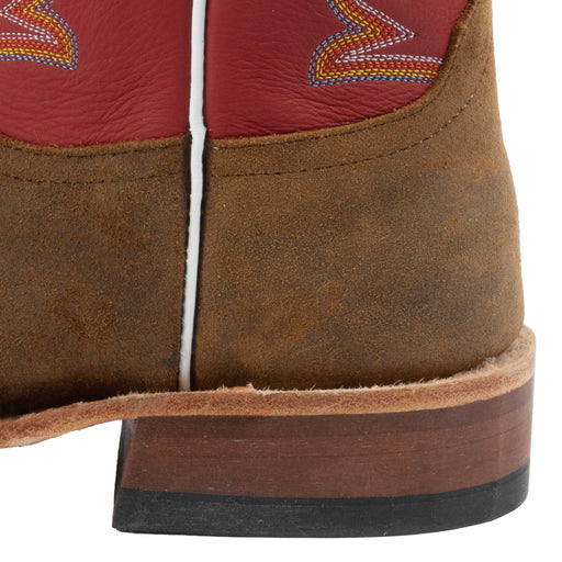 Anderson Bean Men's Camel Waxed Kudu Boot MEN - Footwear - Western Boots Anderson Bean Boot Co.