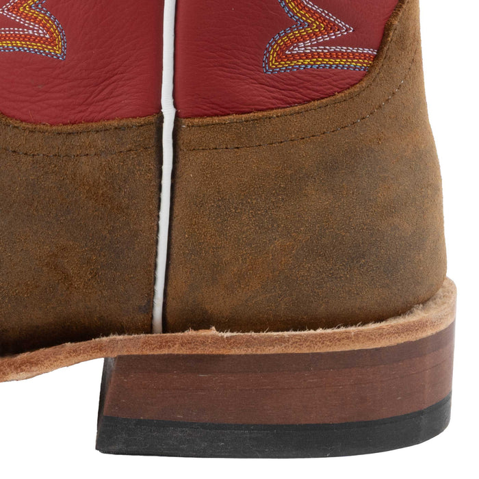 Anderson Bean Men's Camel Waxed Kudu Boot MEN - Footwear - Western Boots Anderson Bean Boot Co.