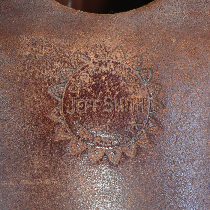 15.5" USED JEFF SMITH COWBOY SADDLE Saddles - Used Jeff Smith