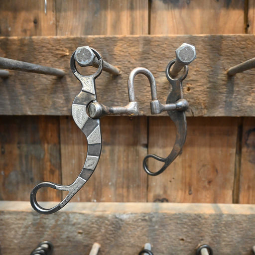 S. White Silver Mounted Correction Bit Tack - Bits S. White