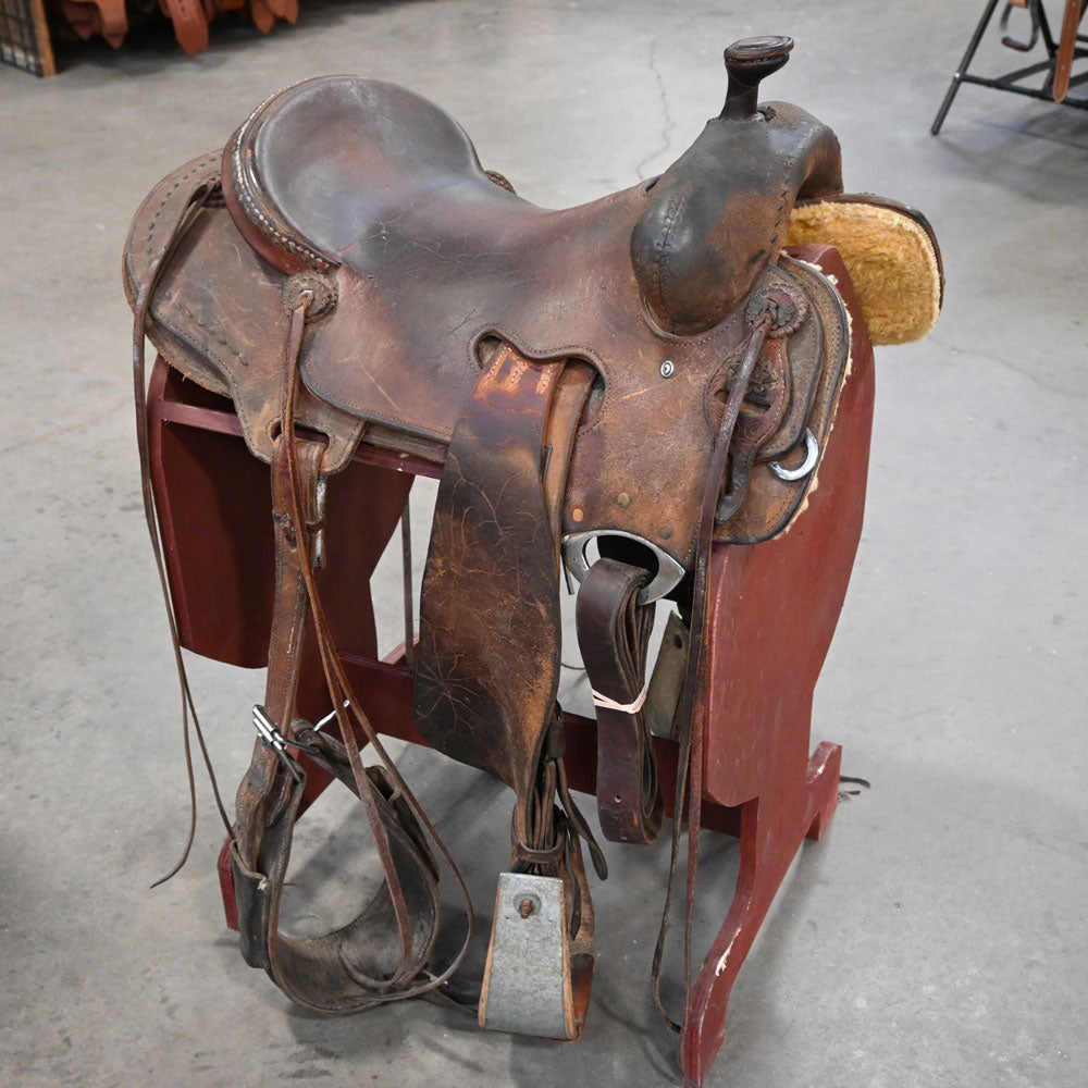 16" USED LUKE LANE RANCH SADDLE Saddles Luke Lane