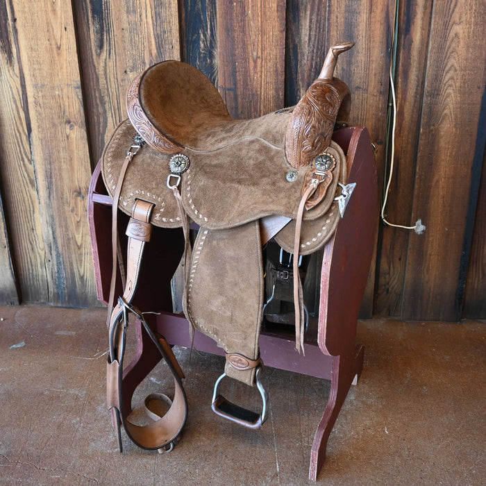 14" SEVEN LIGHTWEIGHT (WOOD TREE) BARREL SADDLE
