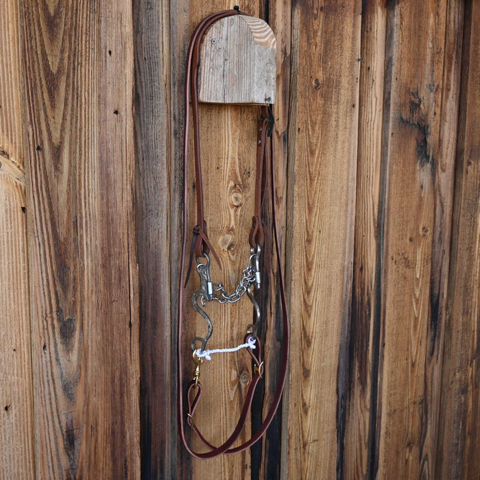 Cowpuncher Chain Bridle Rig w/All New Leather