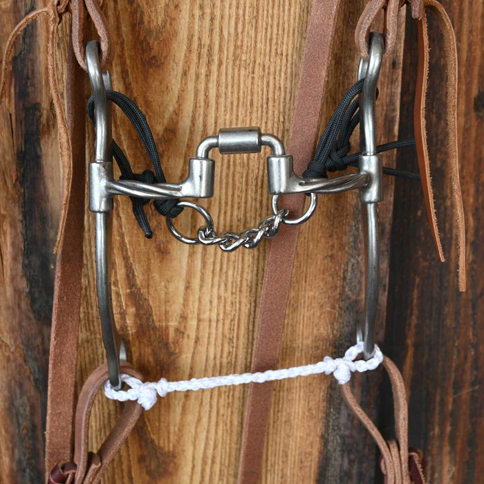 Josh Ownbey Twisted Wire Hinge Correction Bridle Rig w/All New Leather