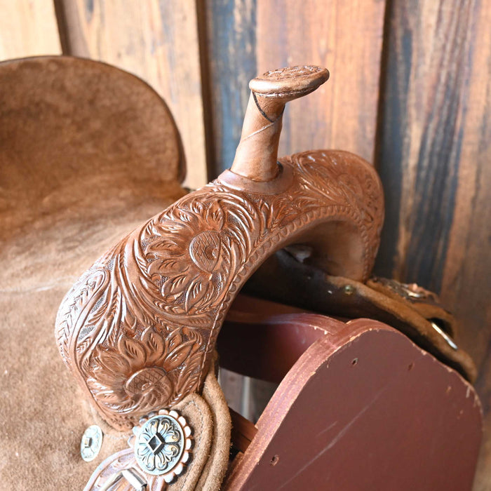 14" SEVEN LIGHTWEIGHT (WOOD TREE) BARREL SADDLE