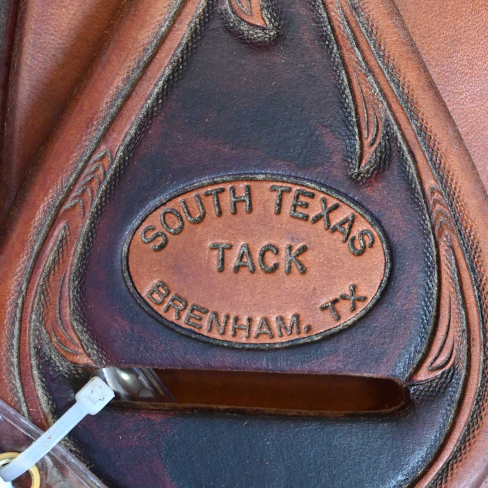 16" USED SOUTH TEXAS TACK CUTTING SADDLE