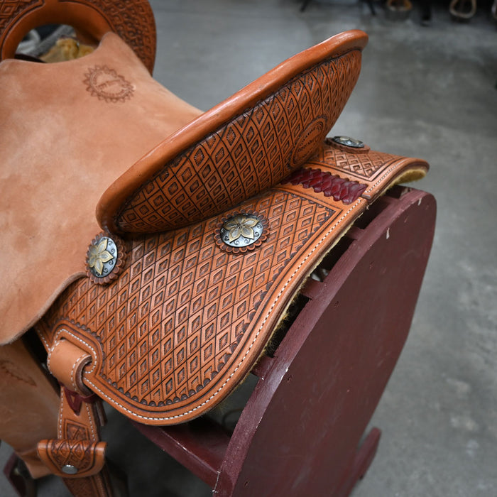 14" DEMO JEFF SMITH BARREL SADDLE Saddles - New Jeff Smith