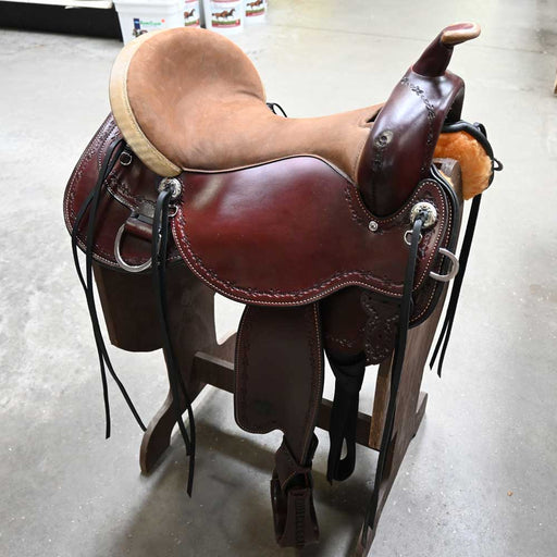 17" CIRCLE Y OAK GROVE TRAIL SADDLE Saddles - New Circle Y Saddlery