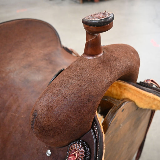 16.5" TESKEY'S PRO CUTTER RANCH CUTTER SADDLE Saddles - New Teskey's Saddlery