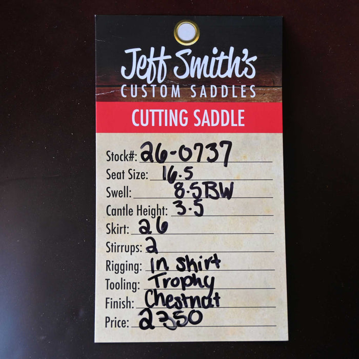 16.5" USED J & S CUTTING SADDLE