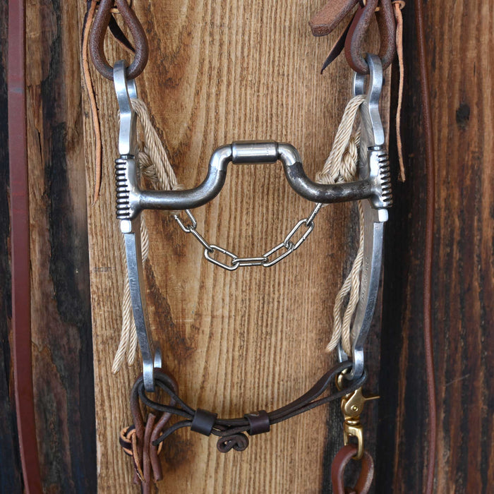 Myler USA Hinge Port Bridle Rig w/All New Leather
