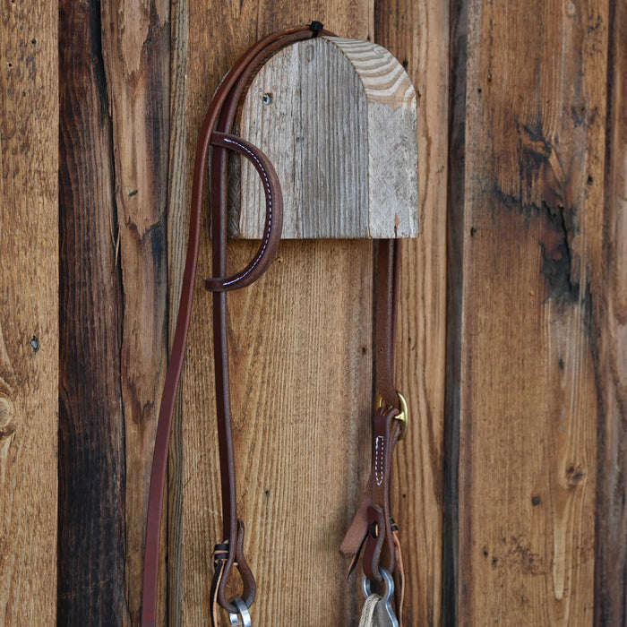 Myler USA Hinge Port Bridle Rig w/All New Leather