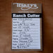 15" TESKEY'S PRO CUTTER RANCH CUTTER SADDLE Saddles - New Teskey's Saddlery