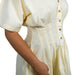 Button Front Pleated Shirt Dress WOMEN - Clothing - Dresses Miss Love