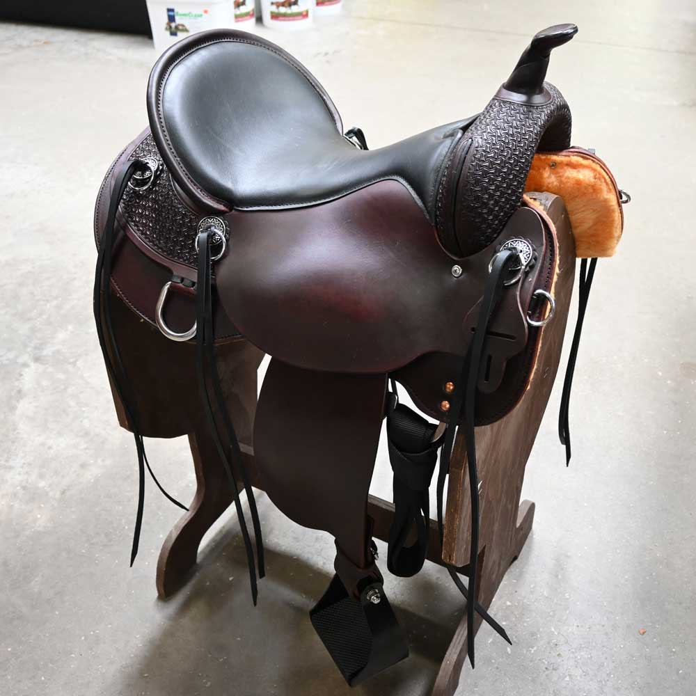 17" HIGH HORSE SULPHUR RIVER TRAIL SADDLE Saddles High Horse   