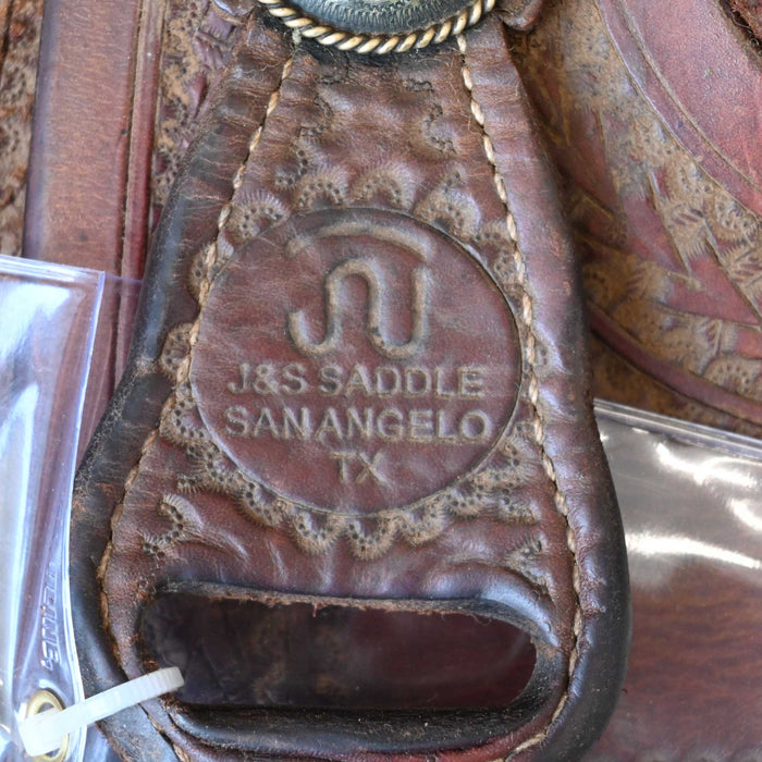 16.5" USED J & S CUTTING SADDLE