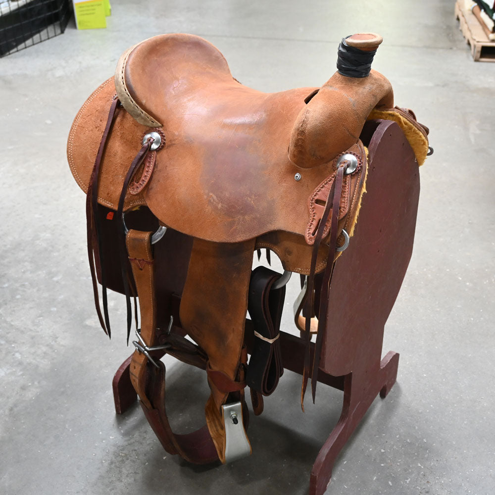 16" USED TESKEY'S RANCH SADDLE