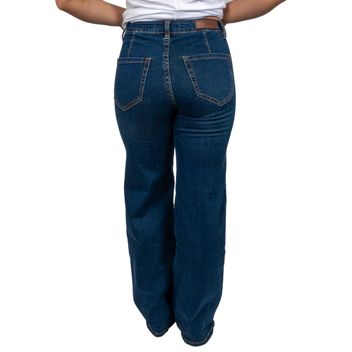 Rock & Roll Denim Women's Front Seam Relaxed Flare Jean WOMEN - Clothing - Jeans Panhandle