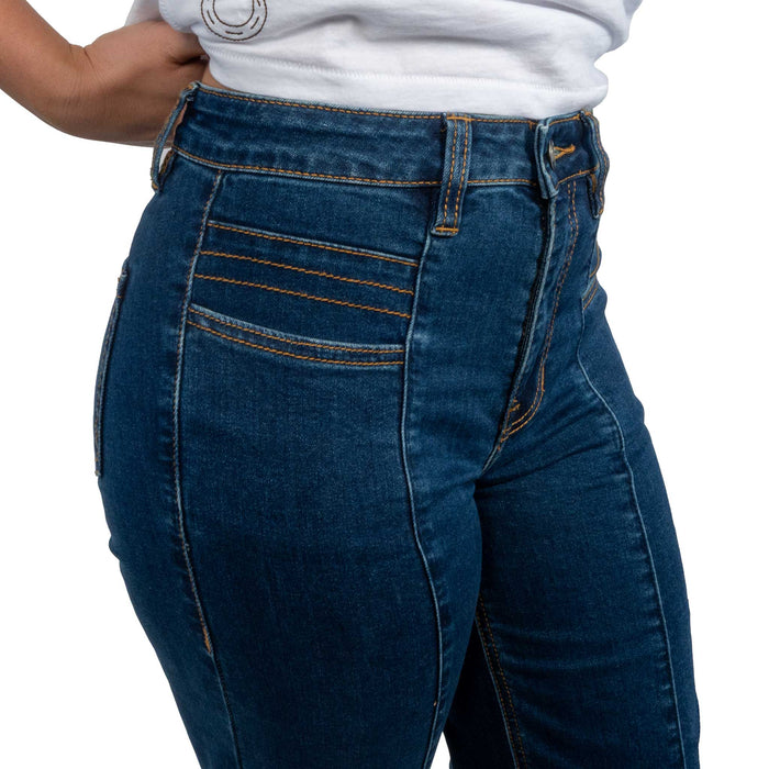 Rock & Roll Denim Women's Front Seam Relaxed Flare Jean WOMEN - Clothing - Jeans Panhandle
