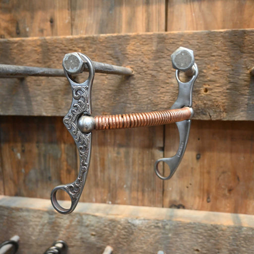 Kamphaus Copper Wrapped Mullen Bit Tack - Bits Kamphaus