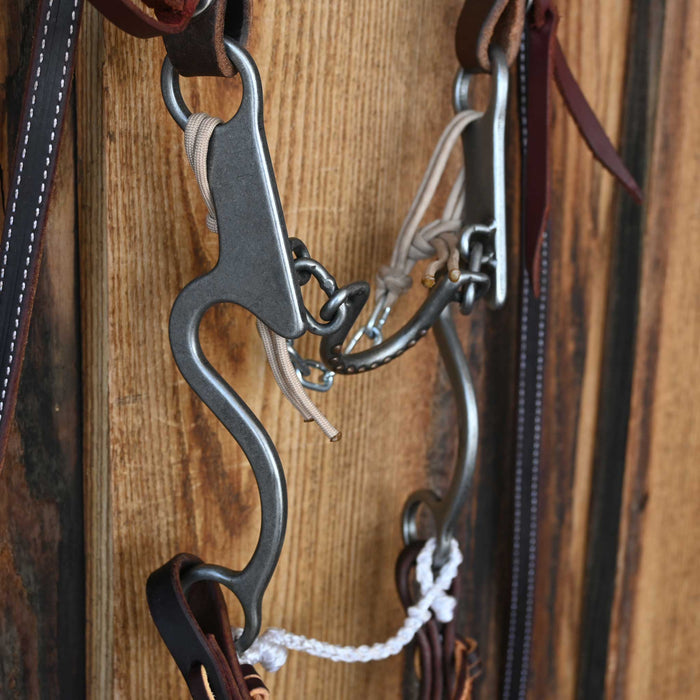 Gordy Alderson Ported Chain Bridle Rig w/All New Leather