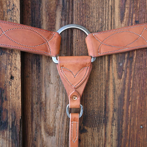 Ross Bullinger 2 1/4" 3-Piece Gunslinger Stitch Breast Collar 101 Tack - Breast Collars Ross Bullinger